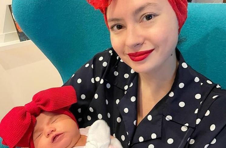 Potret Millicent Mae Anak Derby Romero. (Instagram/miss_adinda_mae)