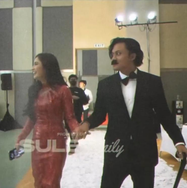 Potret Rizky Febian Cosplay Jadi Charlie Chaplin (instagram/rizkyfbian)