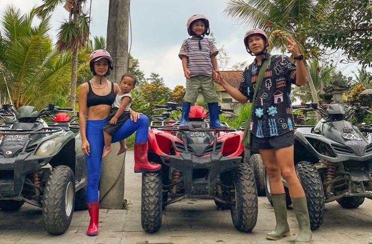 Momen Andien Aisyah Main ATV  (Instagram/@andienaisyah)