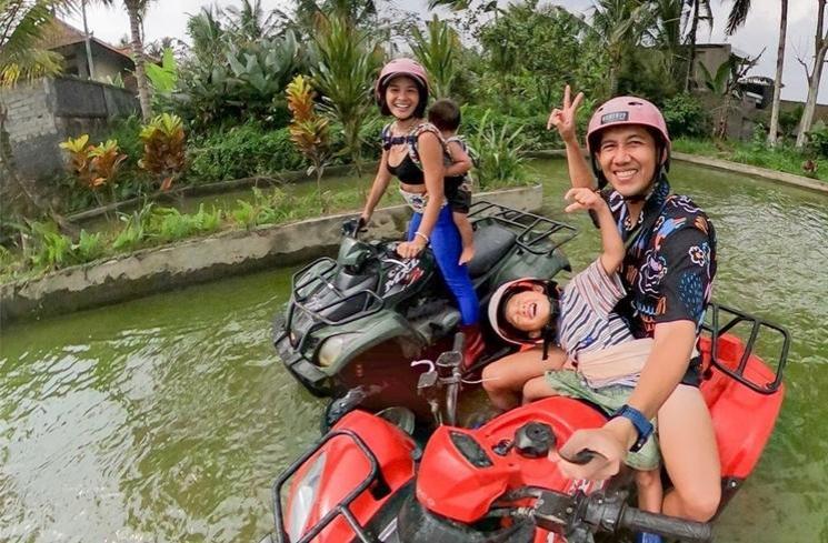 Momen Andien Aisyah Main ATV  (Instagram/@andienaisyah)