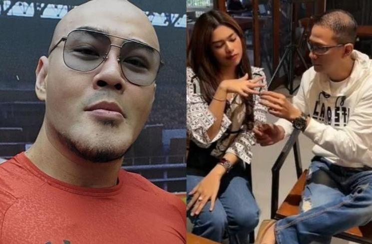 Deddy Corbuzier (kiri) - Doddy Sudrajat dan Ayu Wisya (kanan). (Kolase Instagram)