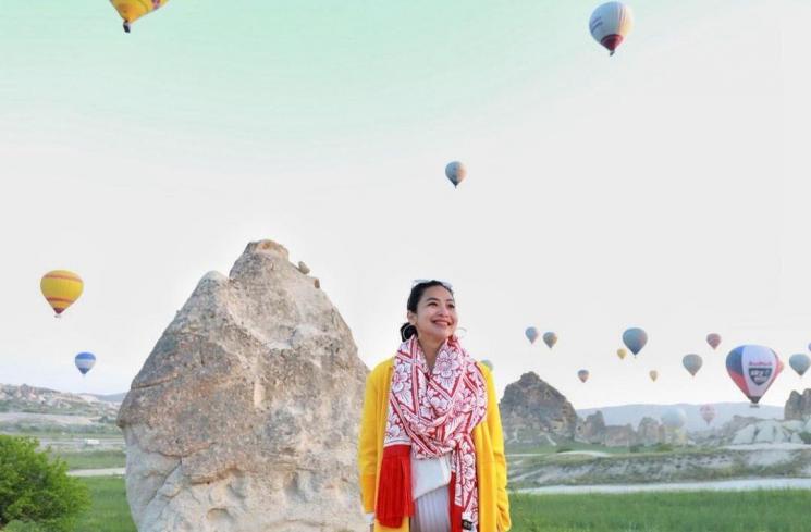 Momen Liburan Feni Rose di Turki (Instagram/@fenirose)