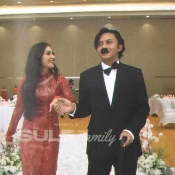 Potret Rizky Febian Cosplay Jadi Charlie Chaplin (instagram/rizkyfbian)