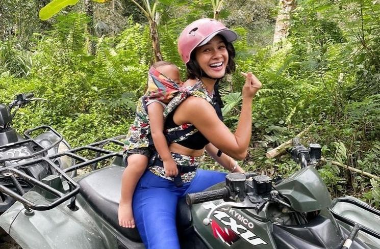 Momen Andien Aisyah Main ATV  (Instagram/@andienaisyah)