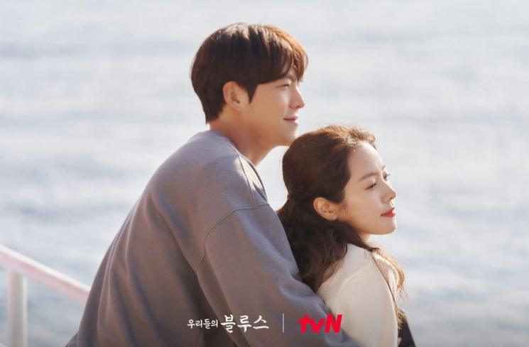Potret Romantis Kim Woo Bin dan Han Ji Min (Instagram/@tvn_drama)