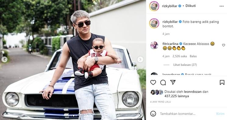 Rizky Billar. (Instagram/rizkybillar)
