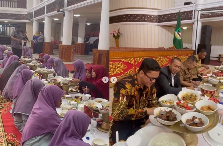 Momen Arief Muhammad Dinobatkan Jadi Duta Nasi Padang (Instagram/ariefmuhammad)