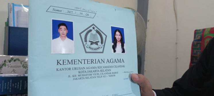 Berkas pernikahan Maudy Ayunda dan Jesse Choi. (MataMata.com/Rena Pangesti)