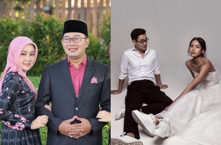 Adu Gaya Ridwan Kamil dan Jesse Choi. (Instagram/ataliapr/maudyayunda)