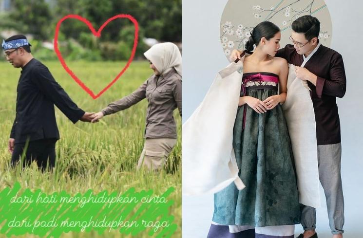Adu Gaya Ridwan Kamil dan Jesse Choi. (Instagram/ataliapr/maudyayunda)