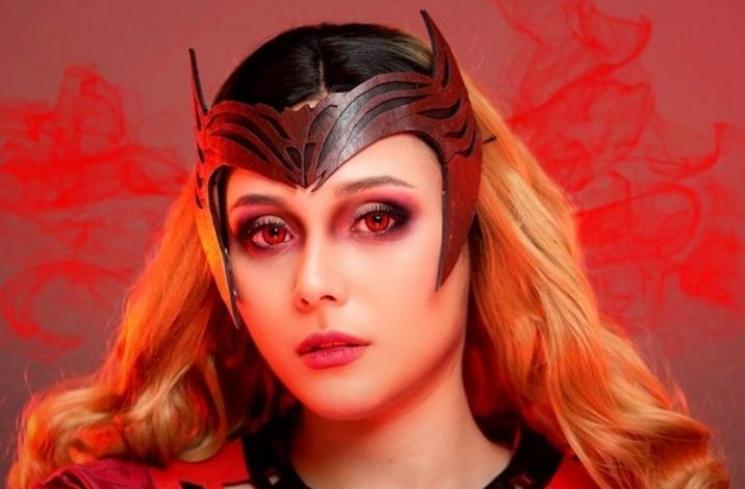 Adu Gaya Greta Irene dan Elizabeth Olsen(Instagram/@gretairn)