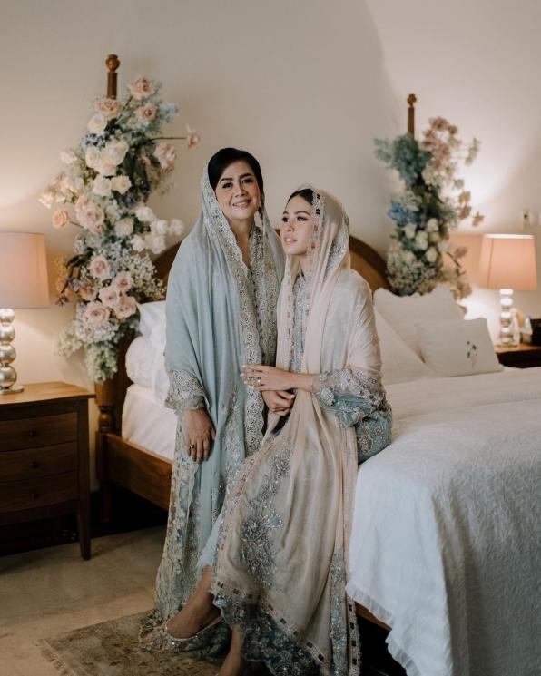 Momen Pernikahan Maudy Ayunda Adat Jawa-Korea (instagram/maudyayunda)