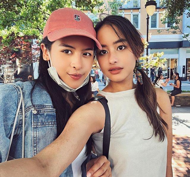 Kedekatan Maudy Ayunda dan Adik. (Instagram/akhairunnisa)