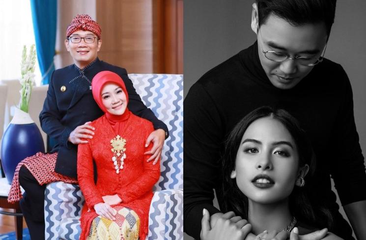 Adu Gaya Ridwan Kamil dan Jesse Choi. (Instagram/ataliapr/maudyayunda)