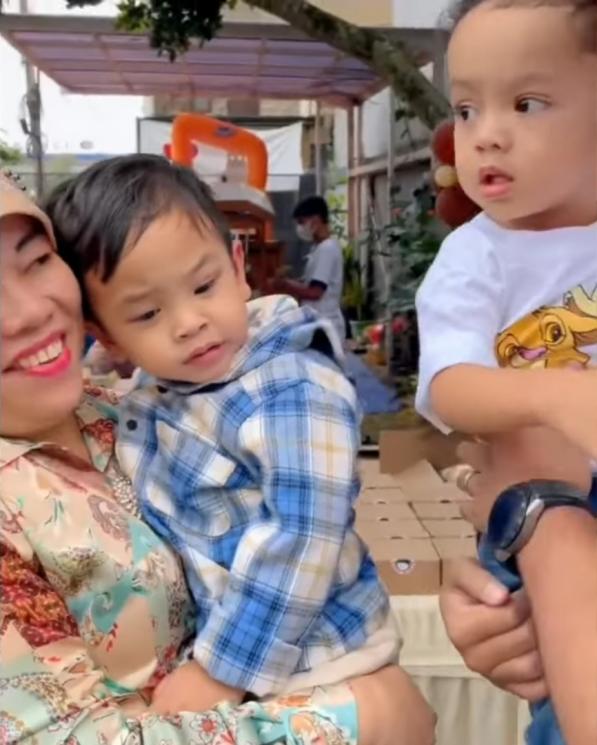 Potret Gala Sky ke Pesta Ultah Teman (instagram/dewizuhriati)