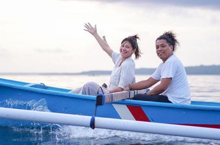 Babymoon Romantis Indah Permatasari. (Instagram/arie_kriting)