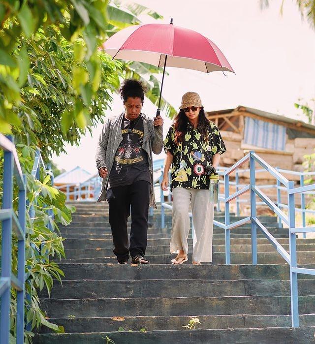 Babymoon Romantis Indah Permatasari. (Instagram/arie_kriting)