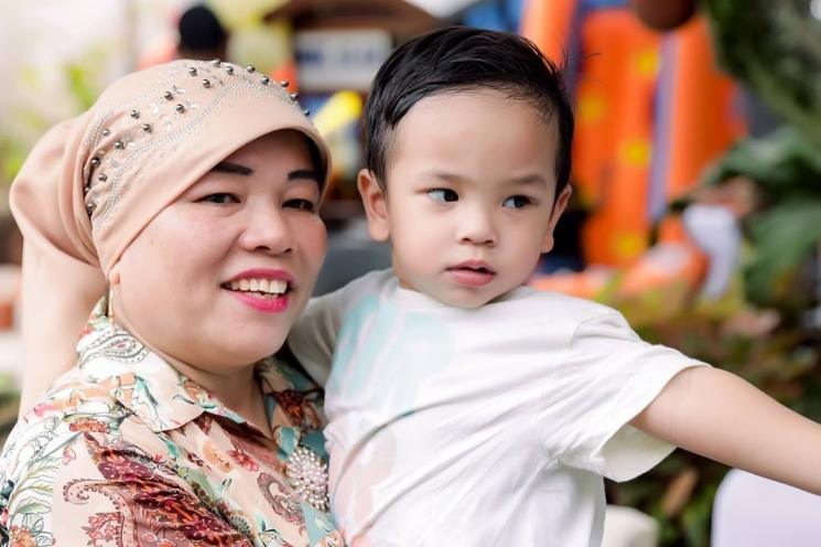 Potret Gala Sky ke Pesta Ultah Teman (instagram/dewizuhriati)