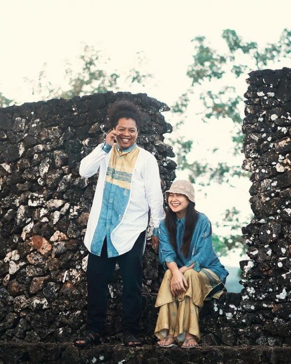 Babymoon Romantis Indah Permatasari. (Instagram/arie_kriting)