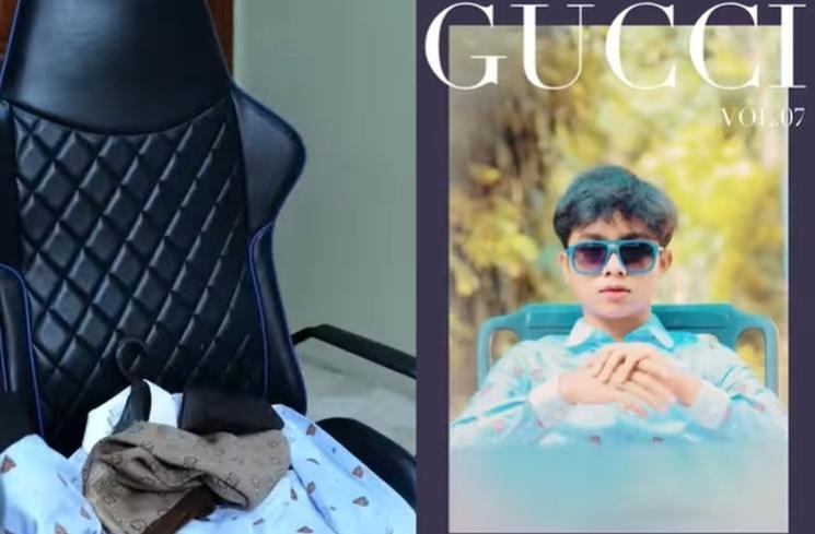 Anak artis ikut Gucci Model Challenge (Instagram/@betrandpetoputraonsu)
