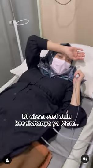 Momen Istri Ikbal fauzi Ikatan Cinta Melahirkan. (Instagram/ikbalfauzi_)