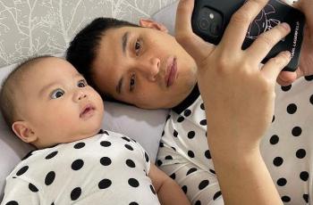11 Potret Kedekatan Rezky Aditya dengan Athar: Bapak Anak Sama-sama Ganteng dan Gemesin