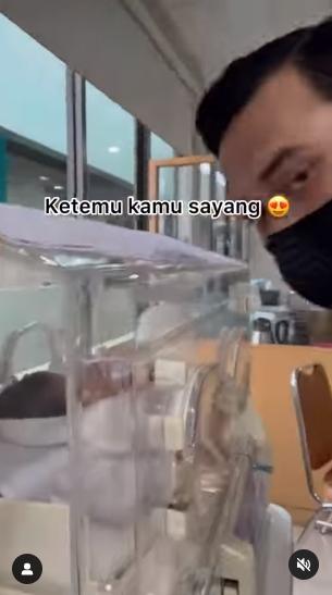 Momen Istri Ikbal fauzi Ikatan Cinta Melahirkan. (Instagram/ikbalfauzi_)