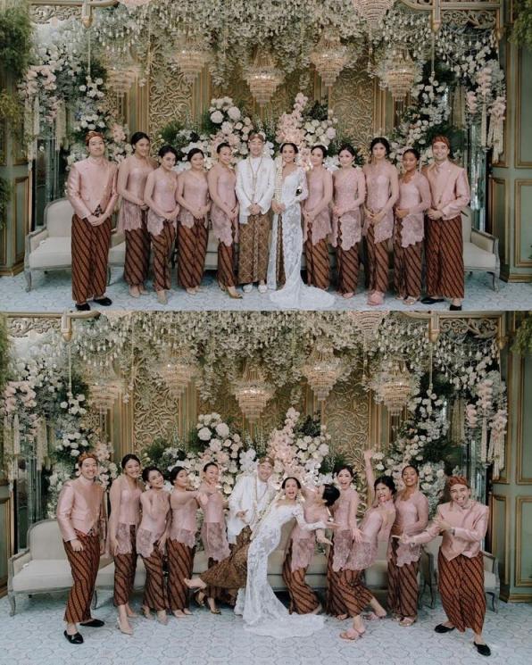 Momen Vidi Aldiano hadiri nikahan Maudy Ayunda dan Jesse Choi. (Instagram/@vidialdiano)