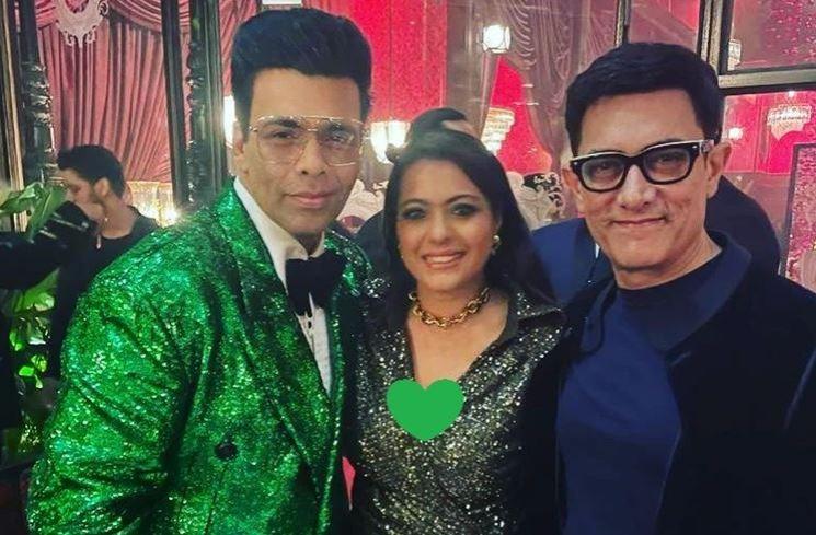 Potret Seleb Bollywood di Ultah Karan Johar (Instagram/@kajol)