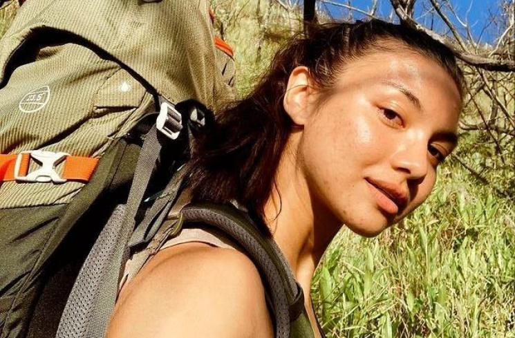 Momen Angela Gilsha Naik Gunung(Instagram/@angelgilsha)