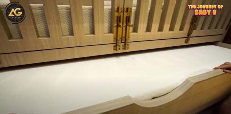 Kamar Baby G Anak Adiezty Fersa dan Gilang Dirga. (YouTube/Adiez Gilang)