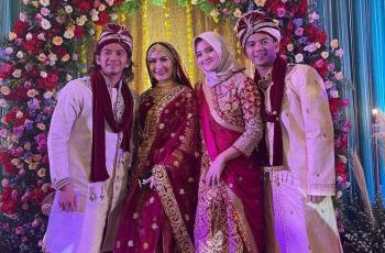 11 Gaya Artis di Pesta Ulang Tahun Iis Dahlia ke-50, Kece Serba India