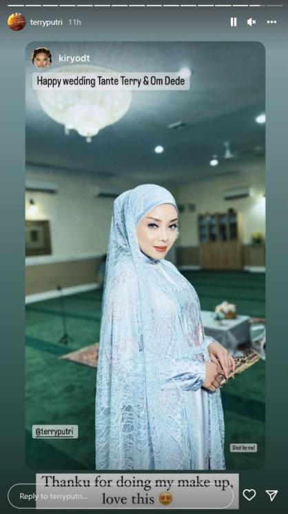 Momen Pernikahan Terry Putri di New York. (Instagram/@terryputri)