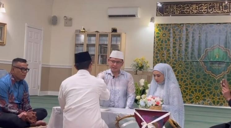 Momen Pernikahan Terry Putri di New York. (Instagram/@abdelachrian)