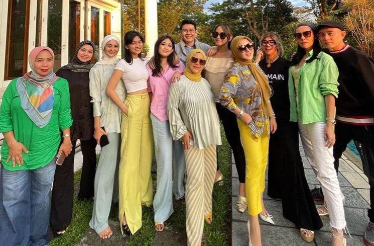 Momen Welcome Home Party Syahrini (instagram/@princessyahrini)