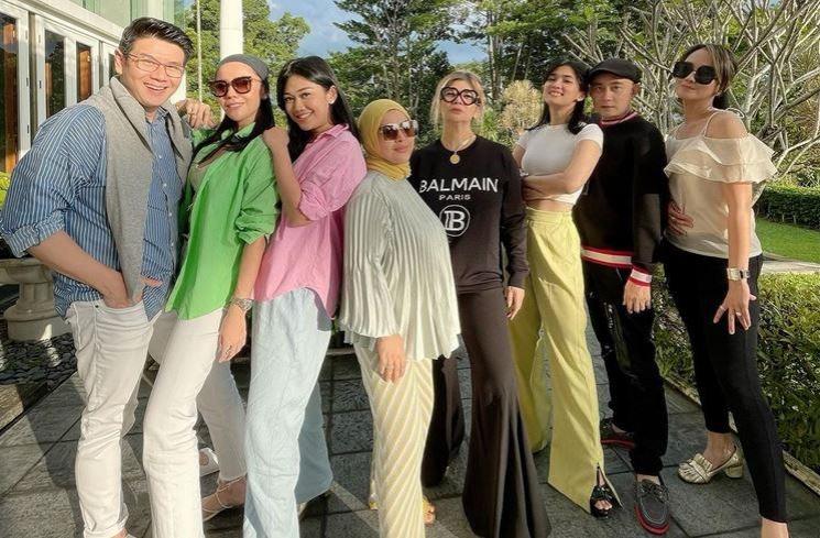 Momen Welcome Home Party Syahrini (instagram/@princessyahrini)