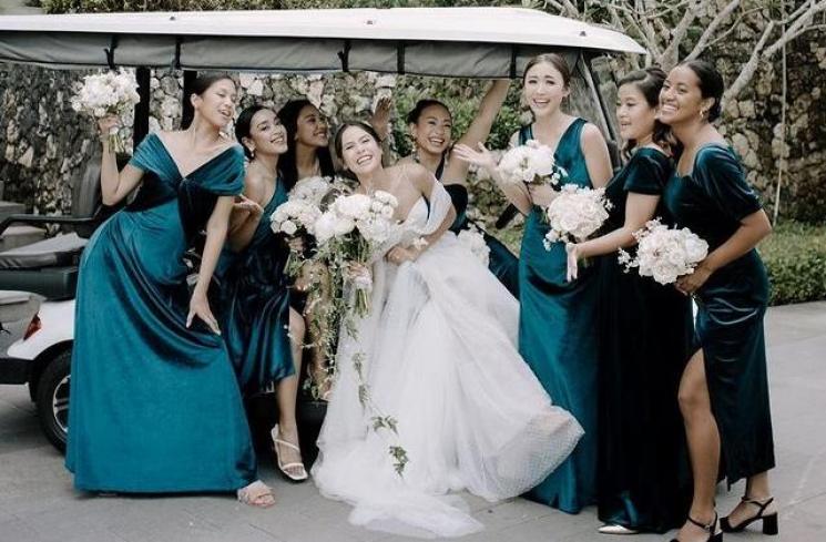 Potret Sahabat di Resepsi Maudy Ayunda. (Instagram/patdavina)