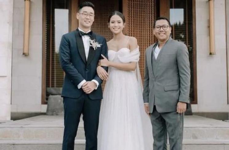 Potret Sahabat di Resepsi Maudy Ayunda. (Instagram/imanusman)