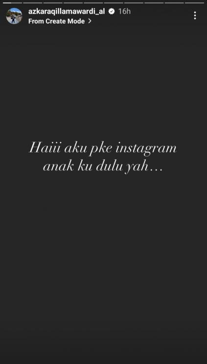 Nikita Mirzani Pakai Instagram Anak. (Instagram)