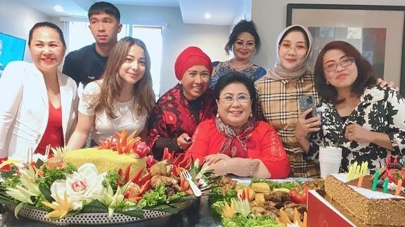 Pesta Ulang Tahun Mertua Nikita Willy di Amerika (instagram/yorafebrina)