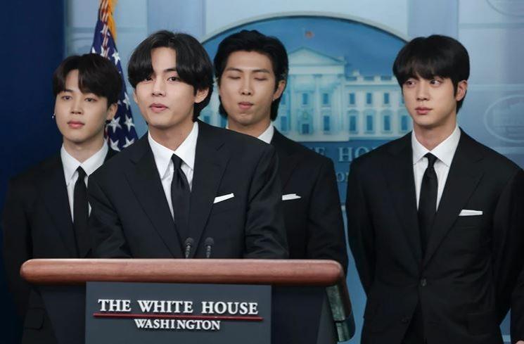 Momen BTS Kunjungi White House (Twitter/@WhiteHouse)