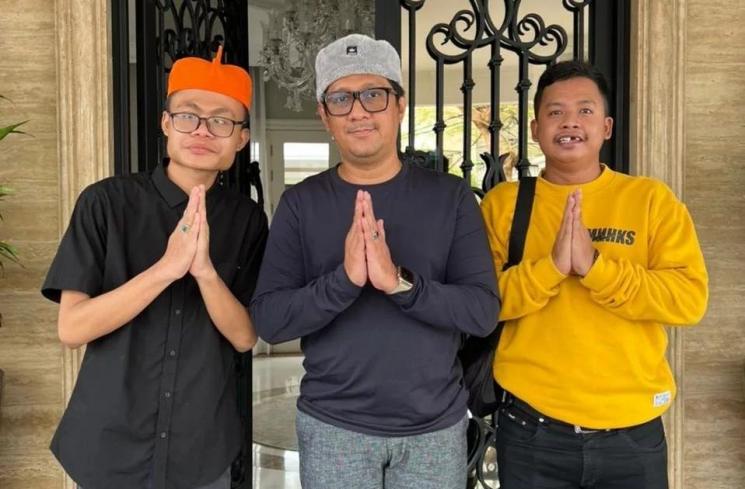 Sony Wakwaw, Andre Taulany, Dustin. (Instagram/sonywakwaw2021)