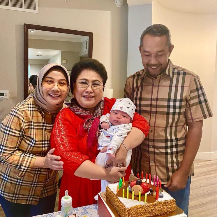 Pesta Ulang Tahun Mertua Nikita Willy di Amerika (instagram/yorafebrina)