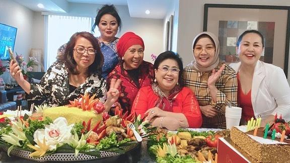 Pesta Ulang Tahun Mertua Nikita Willy di Amerika (instagram/yorafebrina)
