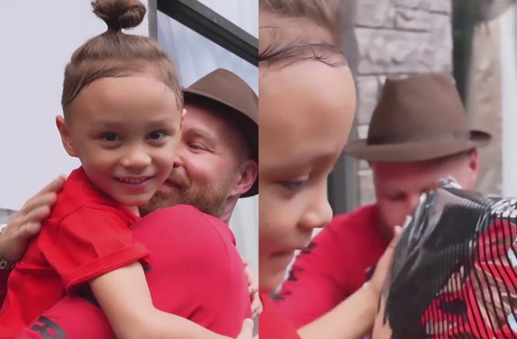 Momen Tyson Lynch Suami Melaney Ricardo Pulang ke Rumah (instagram/melaney_ricardo)