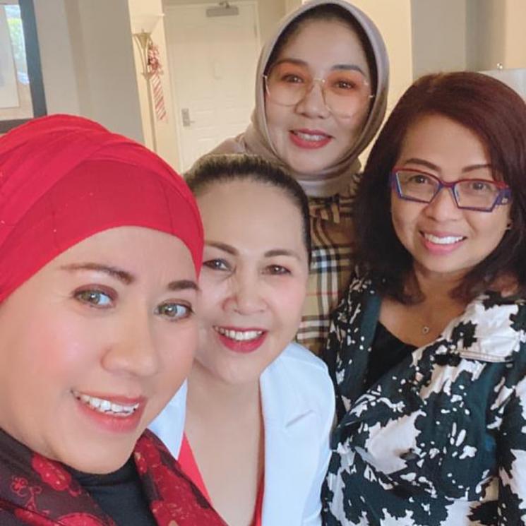 Pesta Ulang Tahun Mertua Nikita Willy di Amerika (instagram/yorafebrina)