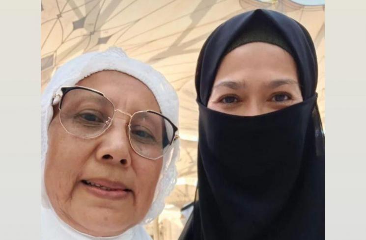 Donna Harun Umrah (Instagram/donnaharunofficial)