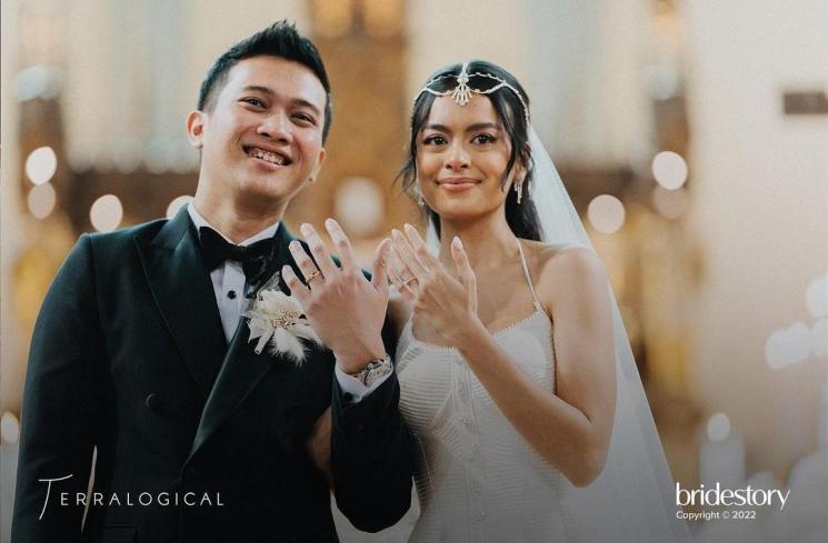 Potret Pernikahan Eva Celia (instagram/@thebridestory)