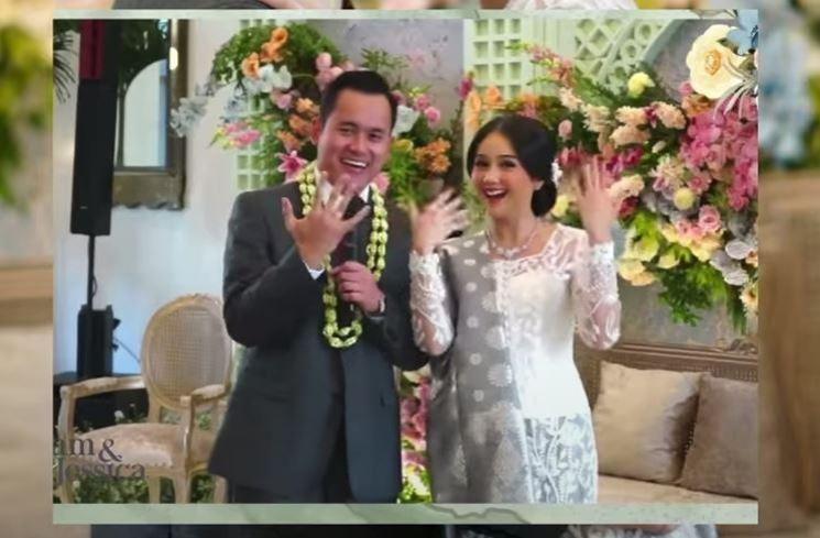 Potret Pernikahan Jessica Anastasya 'Si Eneng'. (Instagram/@reddot.livestream)