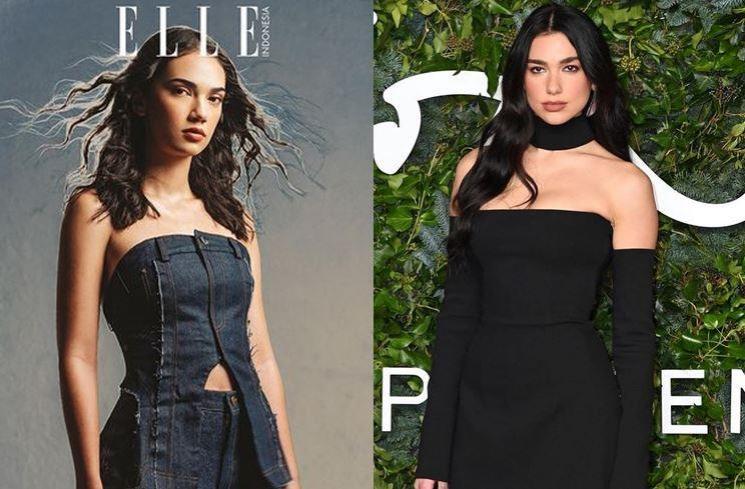 Adu Gaya Haico Van Der Veken dan Dua Lipa. (Instagram/haico.vdv/dualipa)